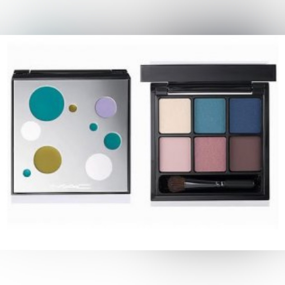 MAC Cosmetics Eyeshadow Palette - Blue, Purple, Cream